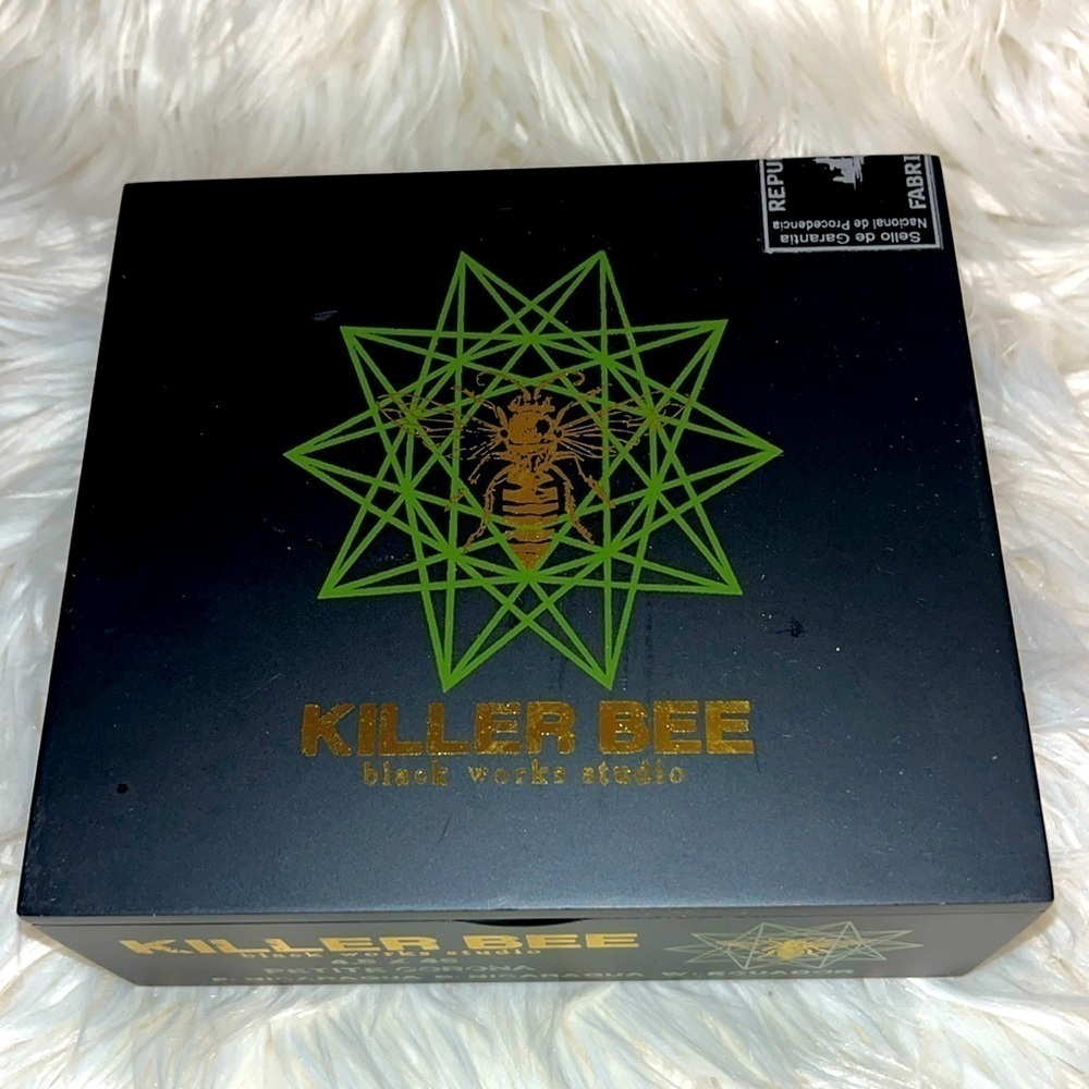 Killer Bee cigar box. Box only. No cigars included.
